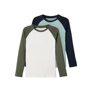 Long sleeve T-shirt Name it Vijan (x2) image-0
