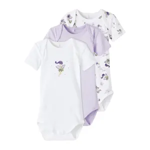 Baby girl bodysuit Name it Nbf Fairy (x3) image-0