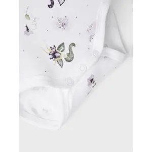 Set of 3 long-sleeved baby girl bodysuits Name it Nbf Fairy image-2