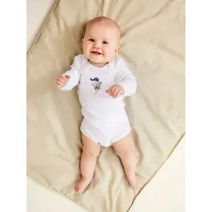 Set of 3 long-sleeved baby girl bodysuits Name it Nbf Fairy image-4