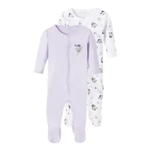 Set of 2 baby girl onesies Name it Nbf Fairy image-0