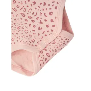 Set of 3 long-sleeved baby girl bodysuits Name it Nbf Leo image-2