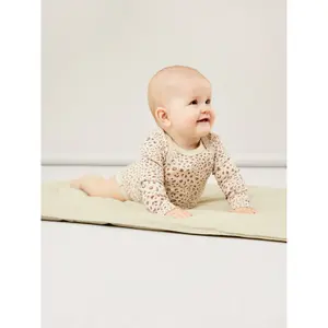 Set of 3 long-sleeved baby girl bodysuits Name it Nbf Leo image-4
