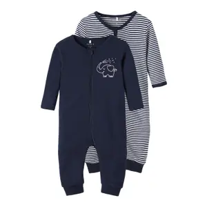Zipped baby romper Name it Nbn Y/D Core (x2) image-0