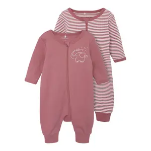 Zipped baby romper Name it Nbn Y/D Core (x2) image-0