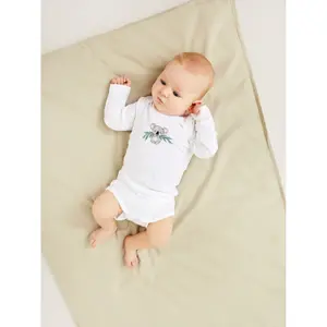 Set of 3 long sleeve baby bodysuits Name it Nbn Koala image-4