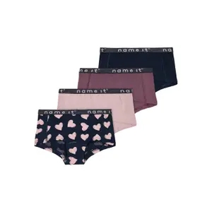 Girl's panties Name it Nkfhipster Heart (x4) image-0