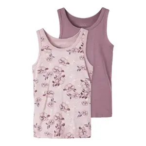 Girl's tank top Name it Arctic Flowers (x2) image-0