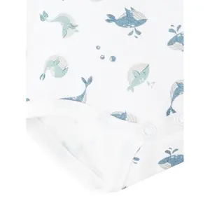 Set of 3 long sleeve baby boy bodysuits Name it Nbm Whale image-2