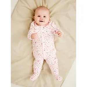 Baby girl romper Name it Nbf Flower (x2) image-3