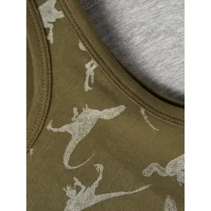 Set of 2 children's tank tops Name it Nkm Dino image-2