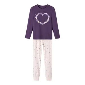 Girl's pajamas Name it Nkf Heart image-0