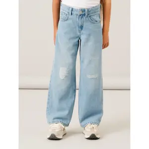 Jeans large girl Name it Rose image-1