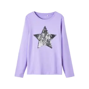 Girl's long sleeve T-shirt Name it Bistar image-0