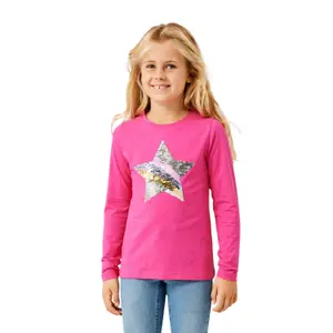 Girl's long sleeve T-shirt Name it Bistar (x2) image-1