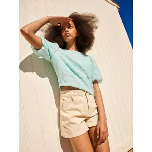Girl's twill shorts Name it image-4