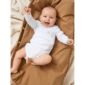 Baby bodysuit Name it Rainy Day Bee (x2) image-2