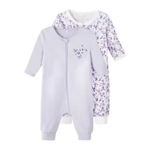 Baby girl zipped romper Name it (x2) image-0