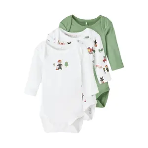 Baby boy bodysuit Name it Firefighter (x3) image-0
