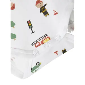 Baby boy bodysuit Name it Firefighter (x3) image-2