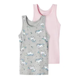 Girl's tank top Name it Unicorn (x2) image-0