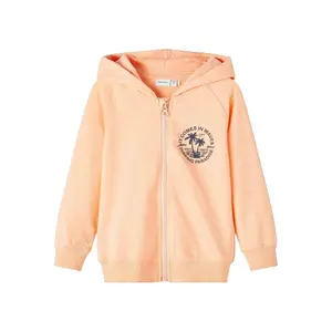 Hooded sweatshirt with zipper Name it Fabian image-0