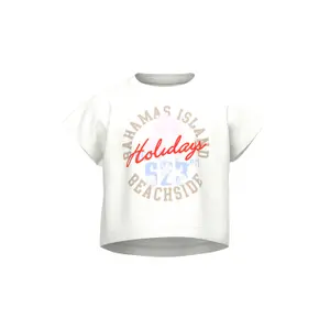 Girl's crop T-shirt Name it Vilma image-0