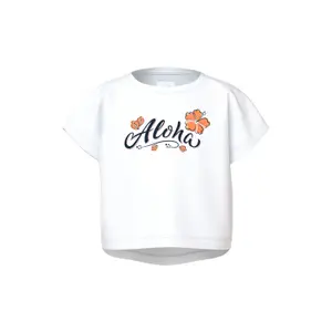 Girl's crop T-shirt Name it Vilma image-0