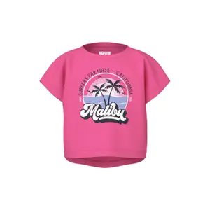 Girl's crop T-shirt Name it Vilma image-0