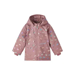 Baby girl waterproof jacket Name it Maxi image-0