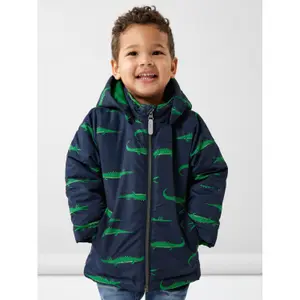 Baby boy rain jacket Name it Max Crocodile Zone image-2