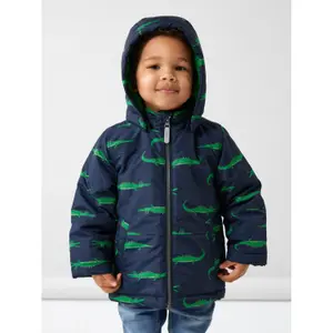 Baby boy rain jacket Name it Max Crocodile Zone image-3