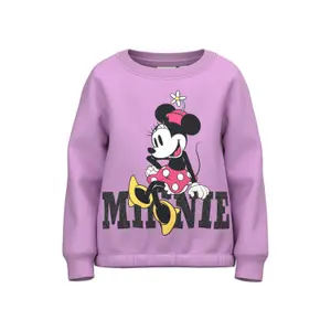 Baby girl sweatshirt Name it Minnie Juf Minnie image-0