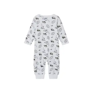 Zip-up baby boy romper Name it Dino image-1