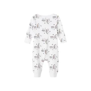 Baby girl zipped romper Name it Unicorn image-1