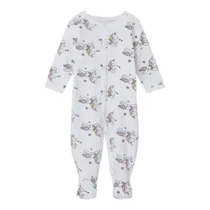 Baby girl romper Name it Unicorn image-0