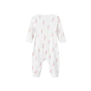 Baby girl zipped romper Name it Flamingo image-1