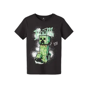 Boy's T-shirt Name it Jom Minecraft Ss Top Bfu image-0
