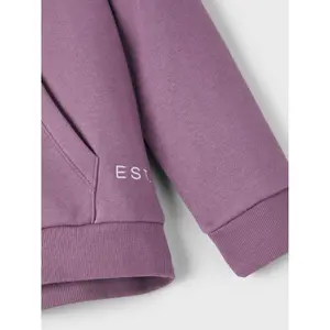 Girl's hoodie Name it Nkfmalou Ls Wh Bru Malou image-3