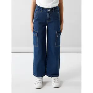 Jeans cargo daughter Name it Rose 6190-BS image-1