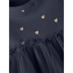 Long-sleeve t-shirt dress for baby girl Name it Nadja image-3