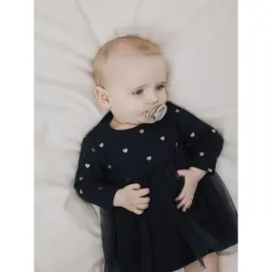 Long-sleeve t-shirt dress for baby girl Name it Nadja image-2