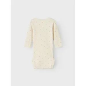 Long-sleeved slim-fit baby girl romper Name it Gago image-1