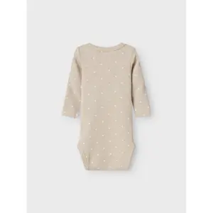 Long-sleeved slim-fit baby girl romper Name it Gago image-2