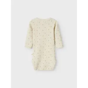 Long-sleeved slim-fit baby girl romper Name it Gago image-1