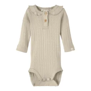 Long-sleeved baby girl romper Name it Rachel image-0
