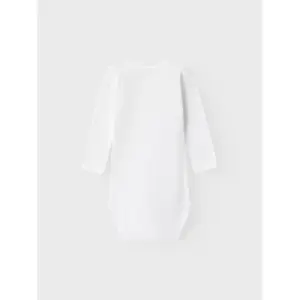 Baby long-sleeved bodysuit Name it Farm Animals (x2) image-3