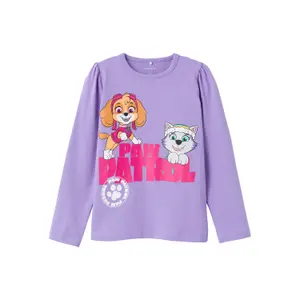 Long sleeve baby girl t-shirt Name it Jumina Pawpatrol image-0
