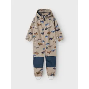 Baby boy softshell suit Name it Alfa08 AOP image-0