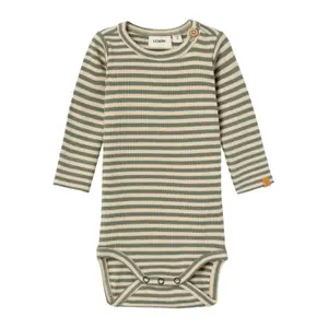 Long-sleeved slim-fit baby boy romper Name it Gago image-0